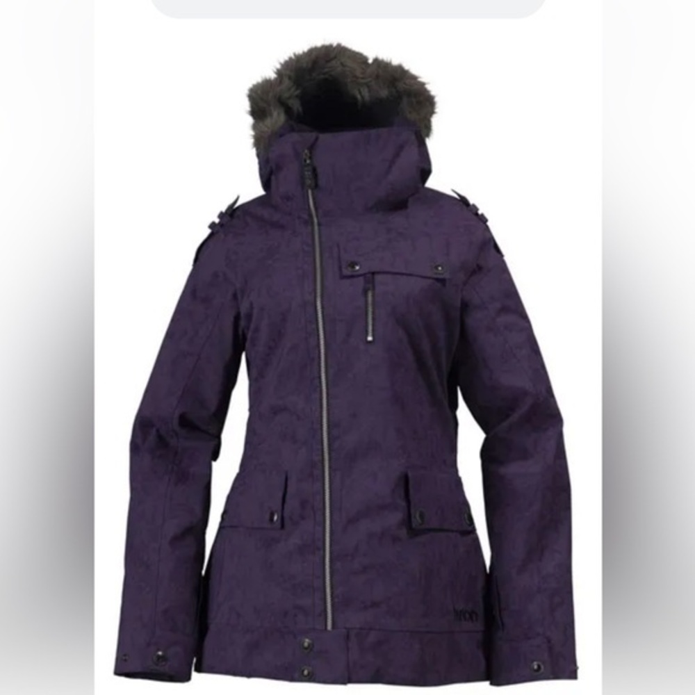 Burton Joplin Dryride hooded snowboard ski jacket parka . size XS
